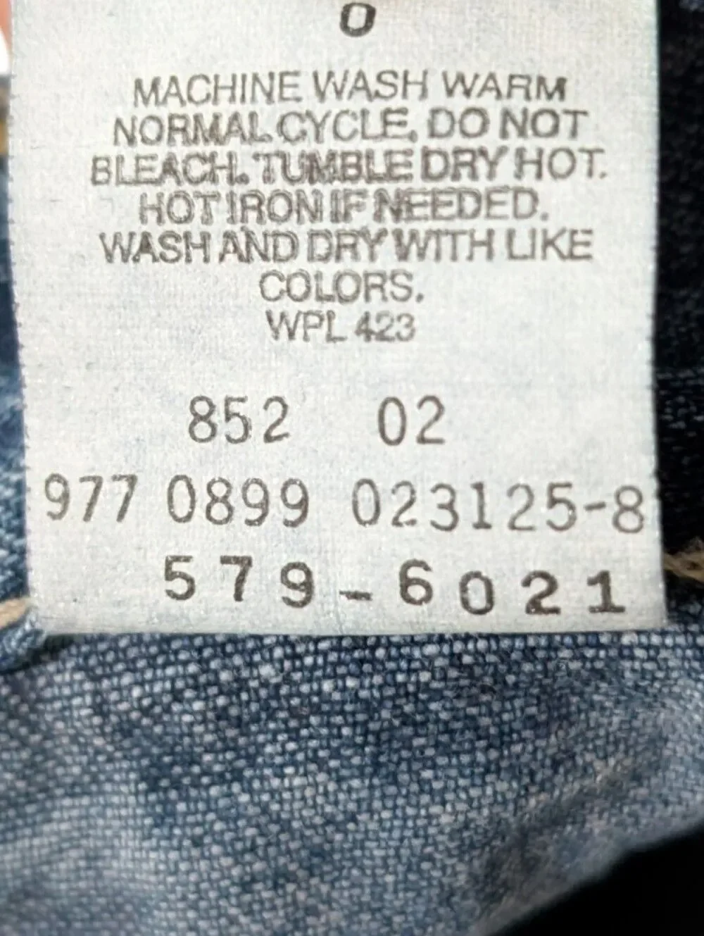 Deadstock Vintage Levis Dry Goods Carpenter Jeans Men 30x30 NWT Medium Wash 90s